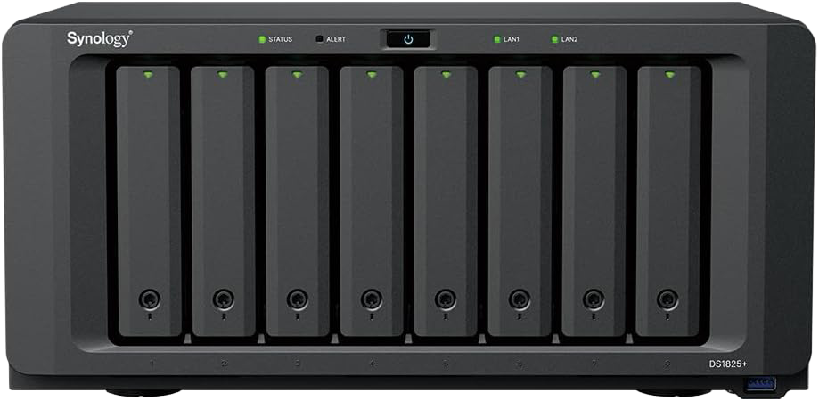 Synology DiskStation DS1825+ 8-Bay Nas Enclosure